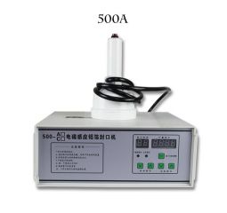 Máy dán màng nhôm, máy siêu màng nhôm nắp chai bằng tay DLF-500A