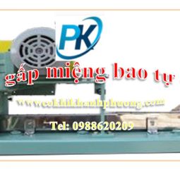 MÁY/ CỮ GẤP MIỆNG BAO TỰ ĐỘNG. NẸP MIỆNG BAO